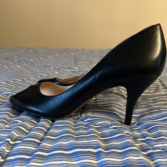 EUC Nine West peeps toe heels - Picture 6 of 7